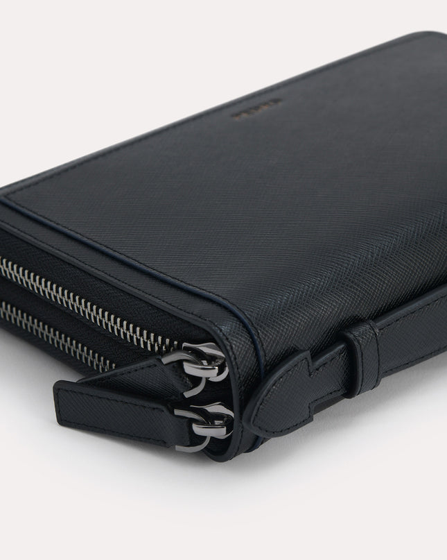 Textured Leather Travel Organiser