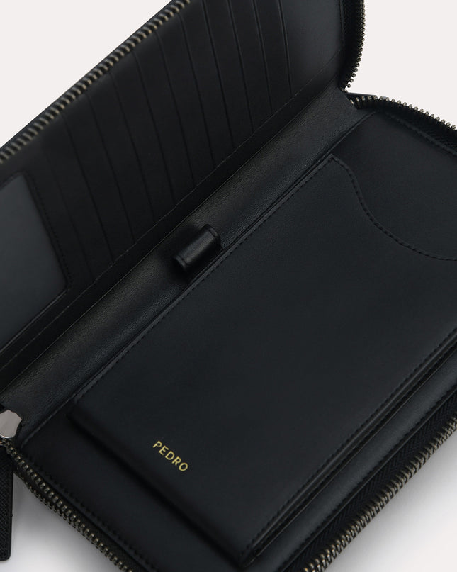 Textured Leather Travel Organiser