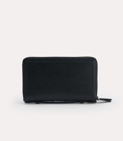 Textured Leather Travel Organiser