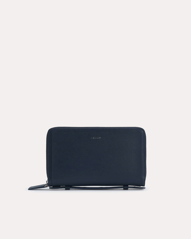 Textured Leather Travel Organiser