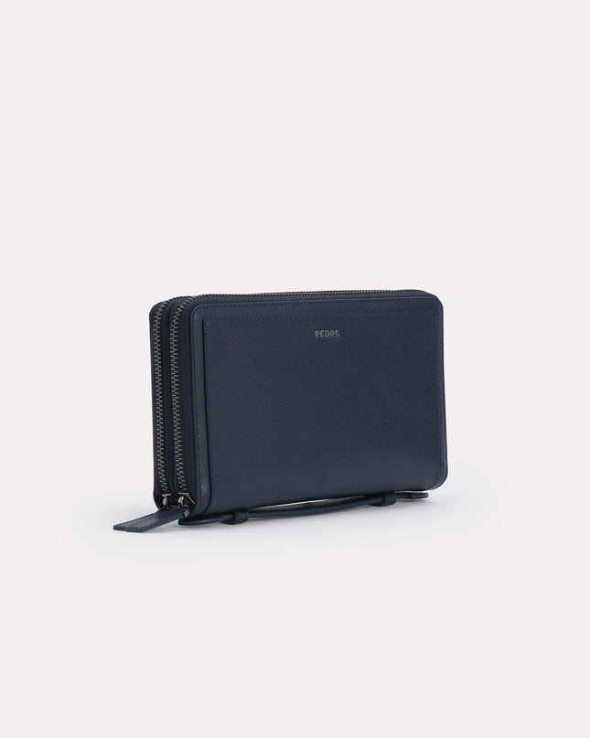 Textured Leather Travel Organiser