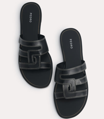 Abstract Casual Sandals