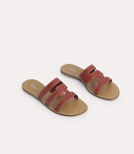 Abstract Casual Sandals