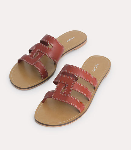 Abstract Casual Sandals