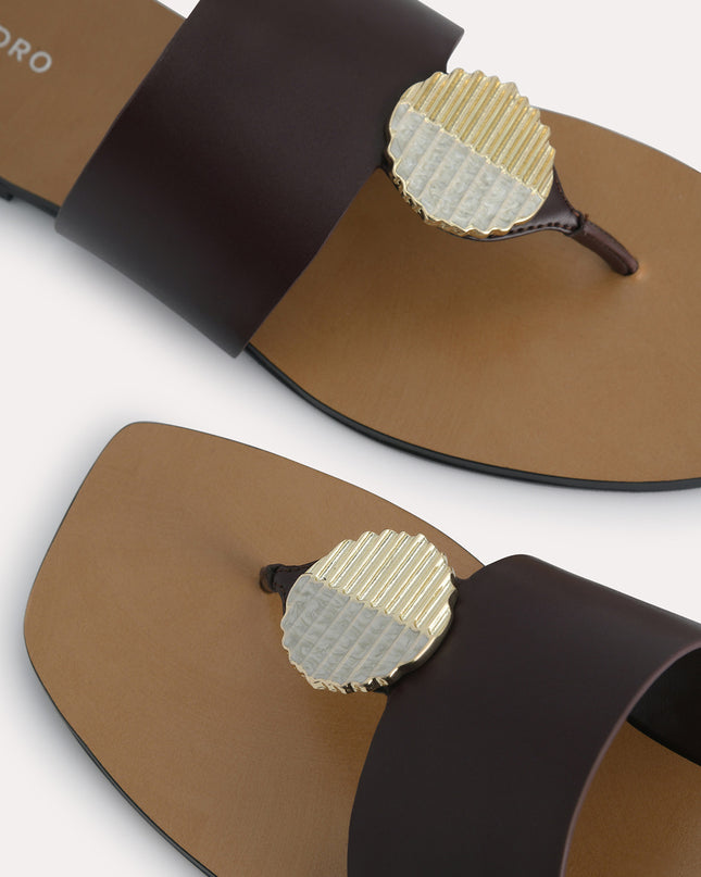 Embellished Thong Flats