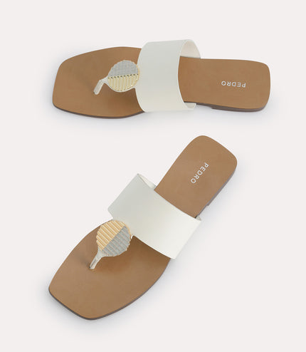 Embellished Thong Flats