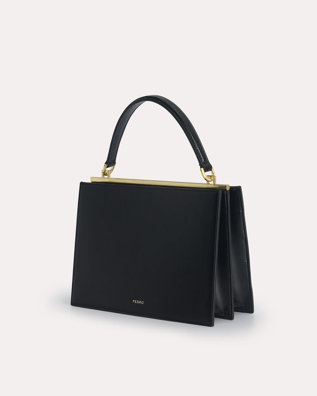 Woven Top Handle Bag