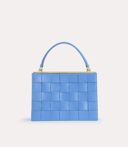 Woven Top Handle Bag