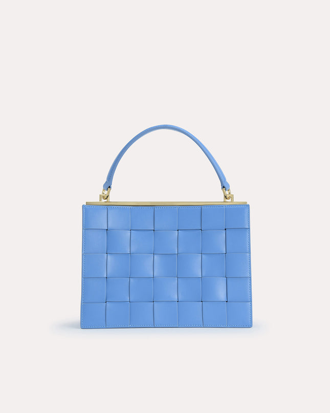 Woven Top Handle Bag