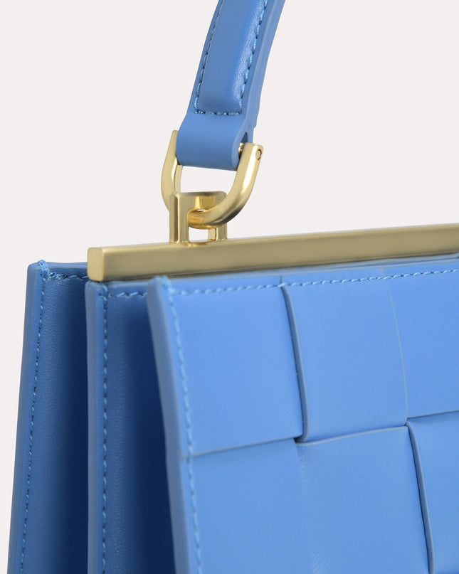 Woven Top Handle Bag