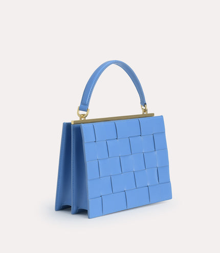 Woven Top Handle Bag
