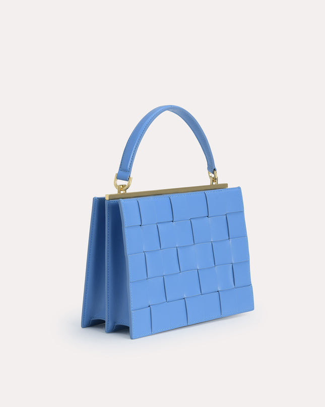 Woven Top Handle Bag