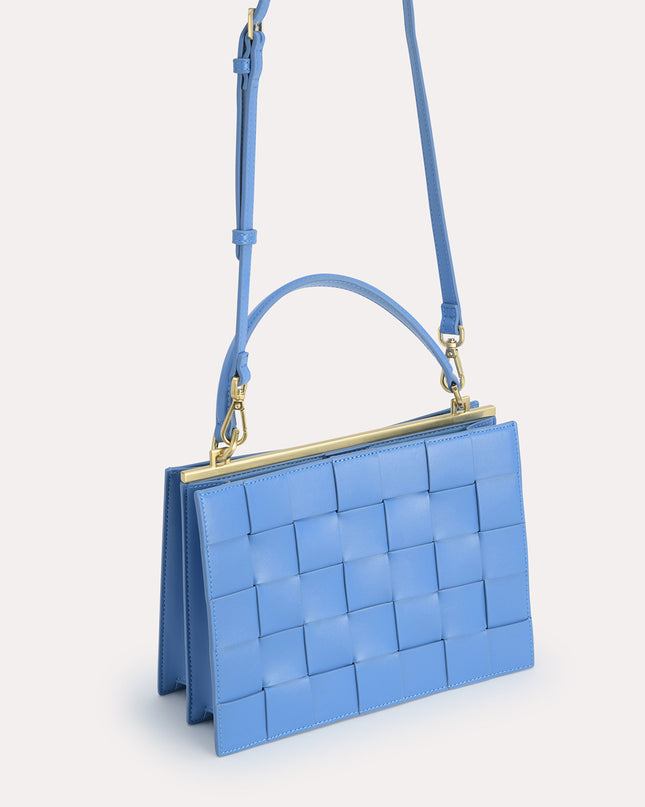 Woven Top Handle Bag