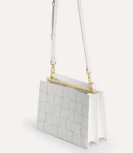 Woven Top Handle Bag