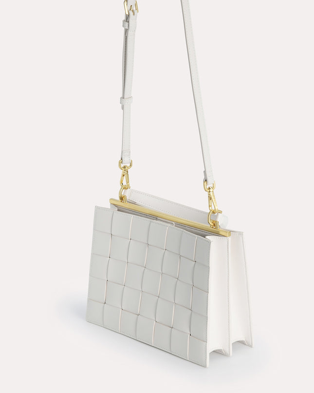 Woven Top Handle Bag
