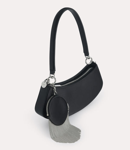 Satin Shoulder Bag