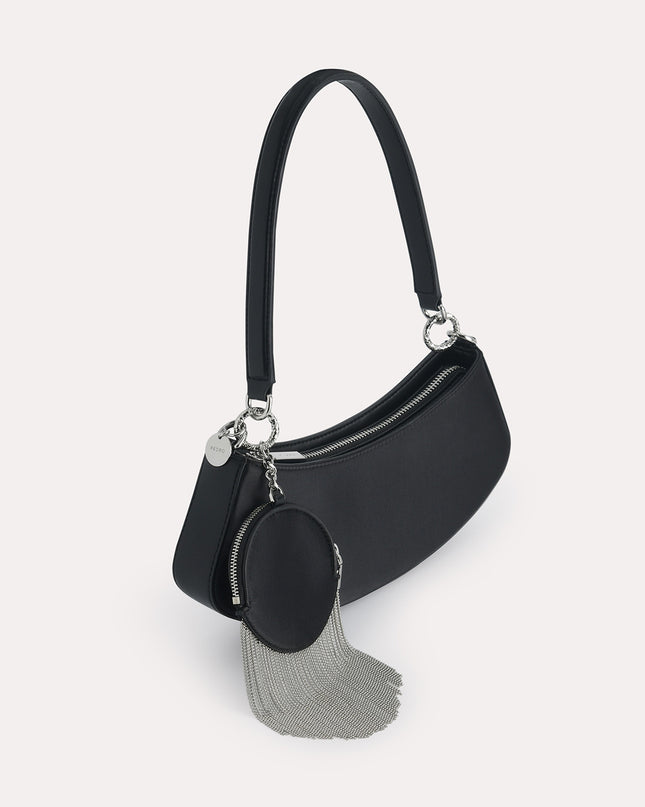 Satin Shoulder Bag