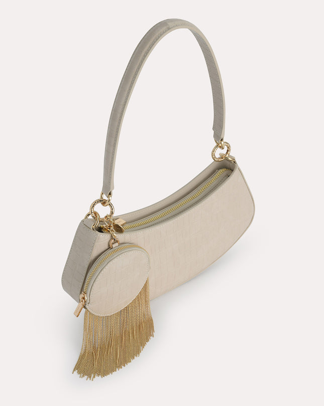 Satin Shoulder Bag