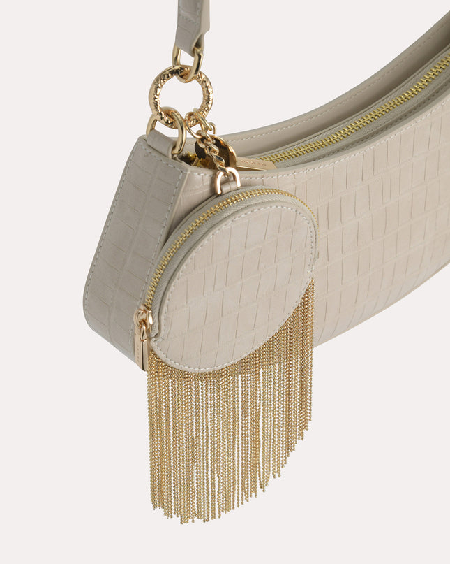 Satin Shoulder Bag