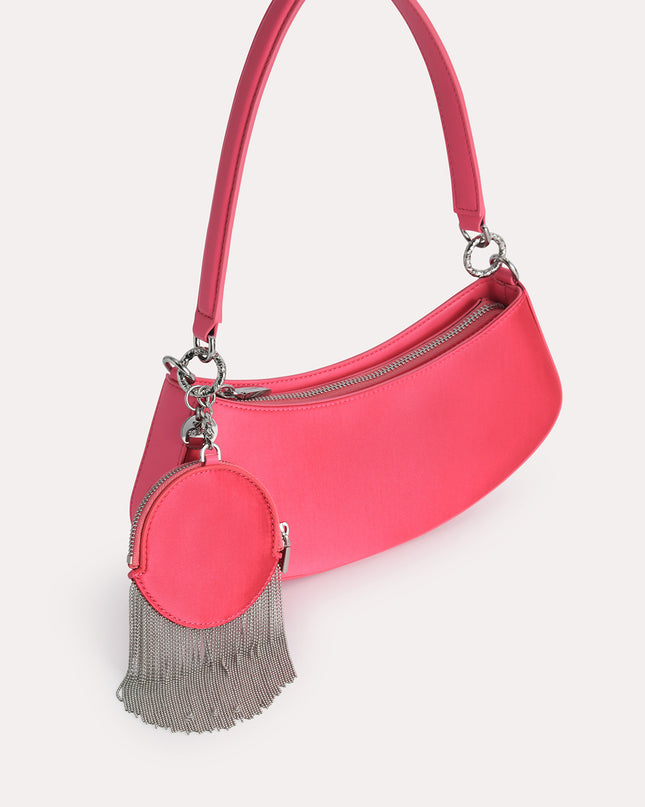 Satin Shoulder Bag