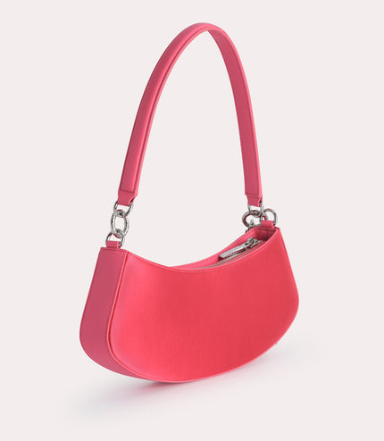 Satin Shoulder Bag