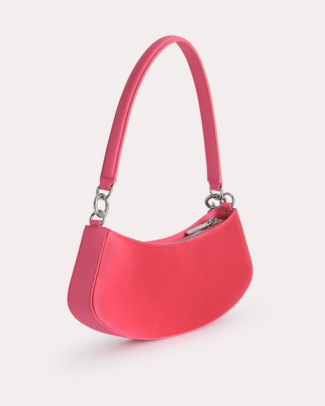 Satin Shoulder Bag