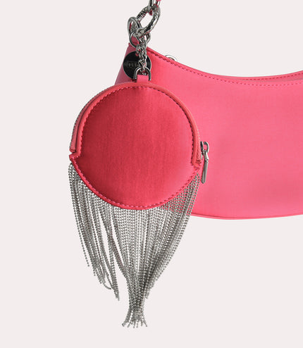 Satin Shoulder Bag