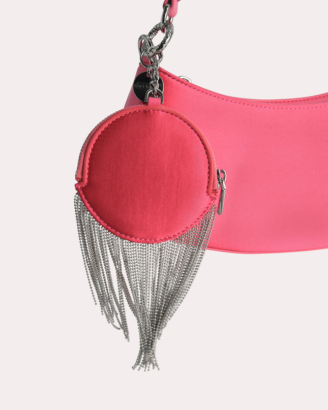Satin Shoulder Bag