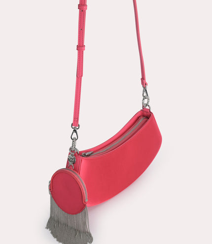 Satin Shoulder Bag