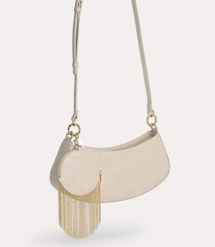 Satin Shoulder Bag