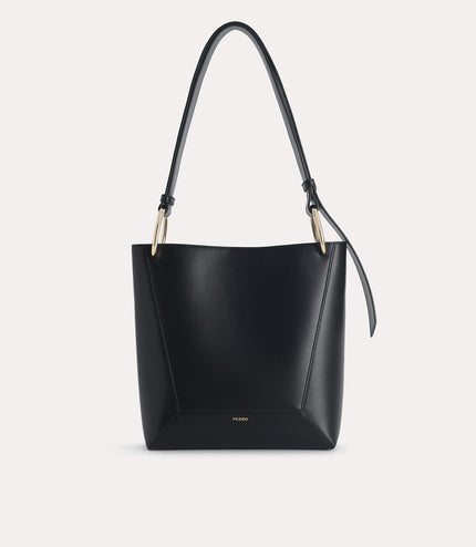 Leather Hobo Tote