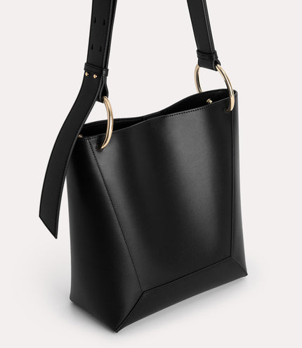 Leather Hobo Tote