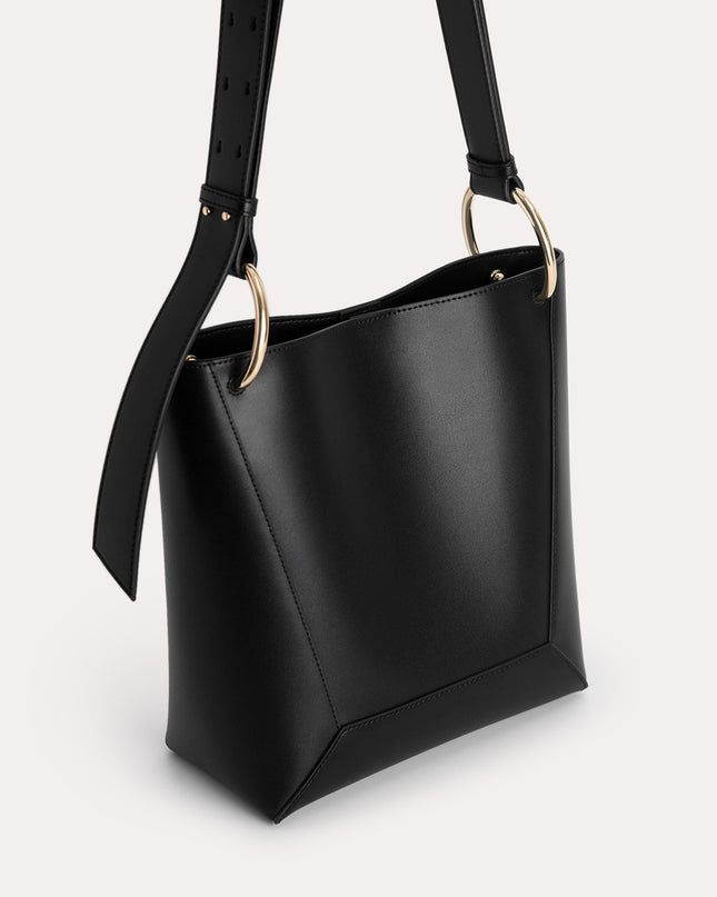 Leather Hobo Tote