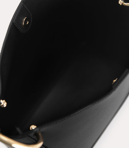 Leather Hobo Tote