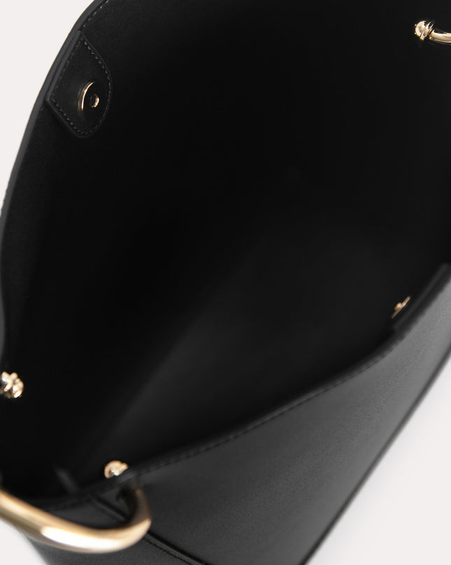 Leather Hobo Tote