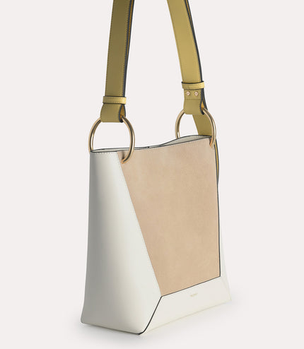 Leather Hobo Tote