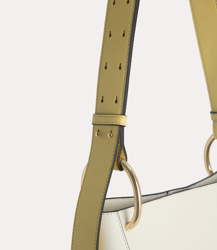 Leather Hobo Tote