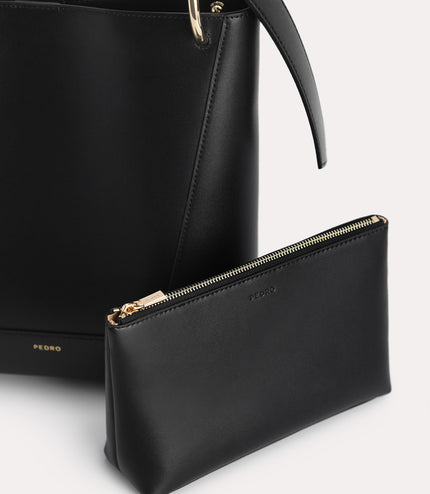 Leather Hobo Tote