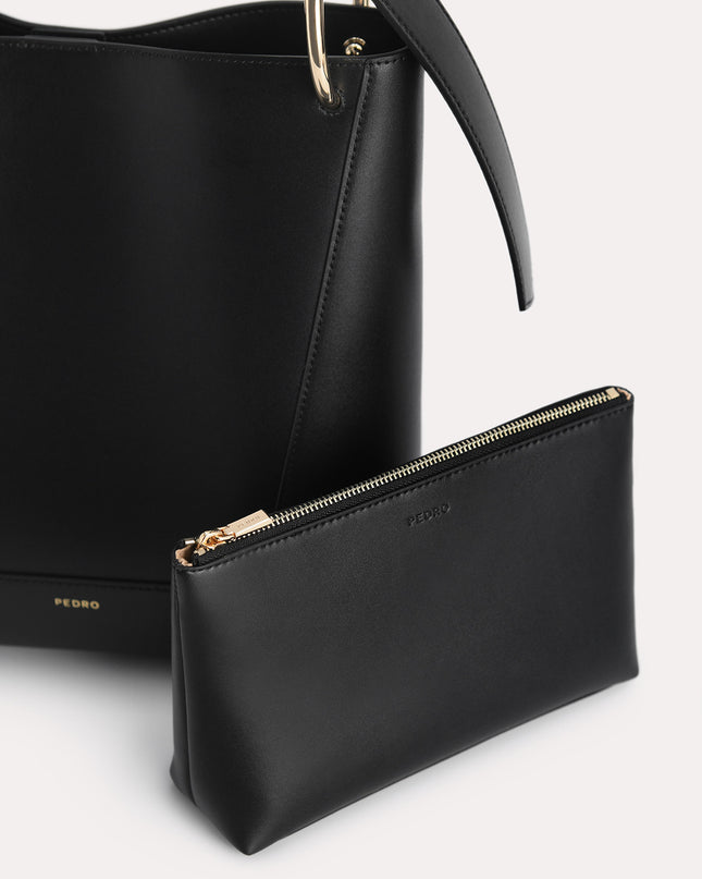 Leather Hobo Tote