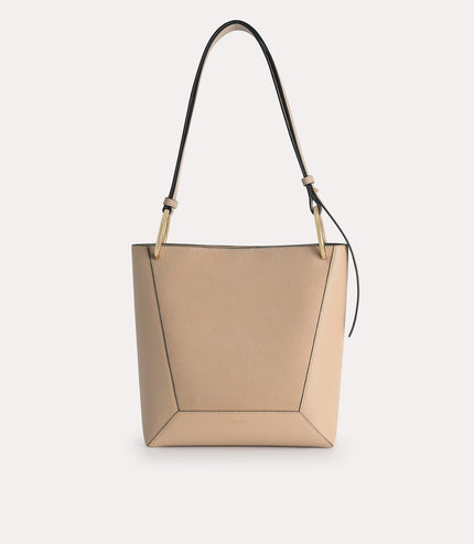 Leather Hobo Tote