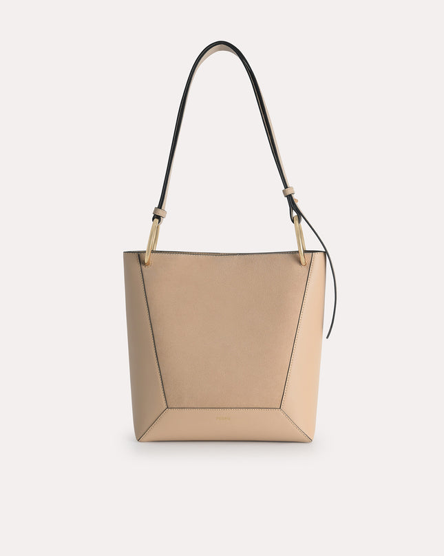 Leather Hobo Tote
