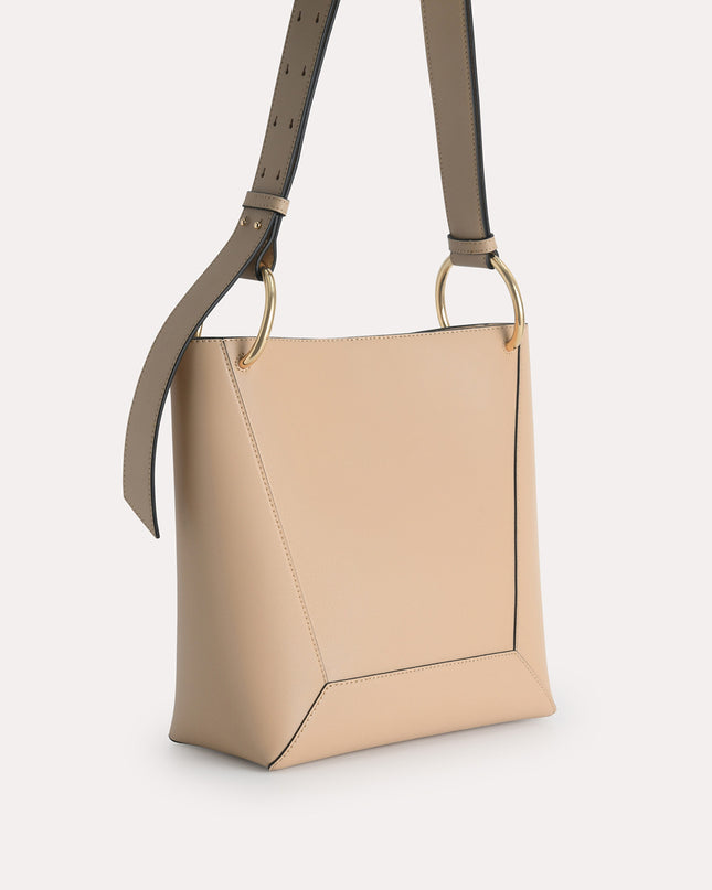 Leather Hobo Tote