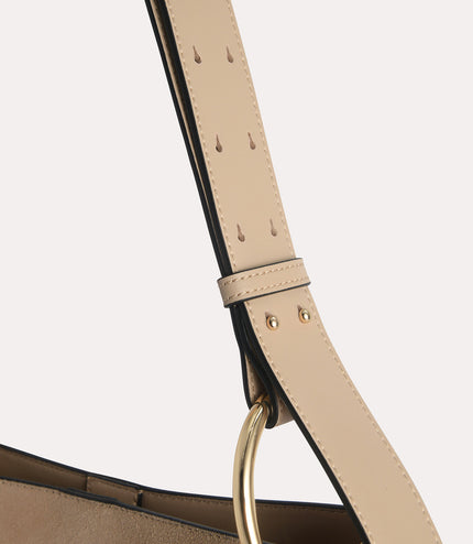 Leather Hobo Tote