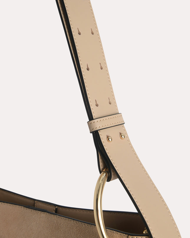 Leather Hobo Tote