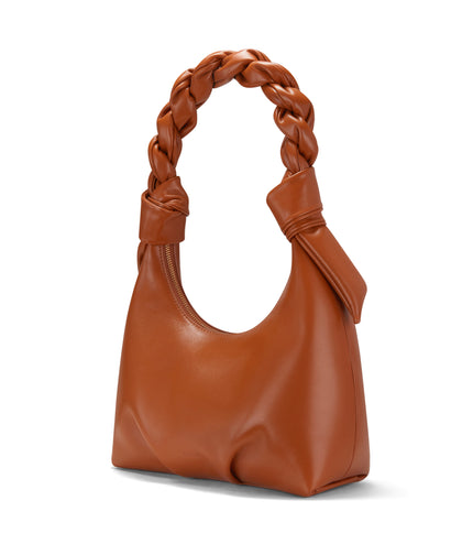 Hobo Bag with Twisted Top Handle