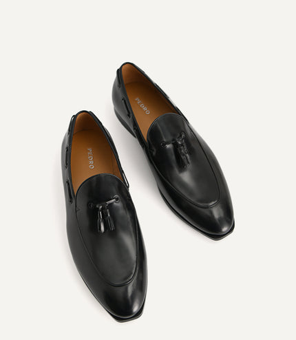 Leather Tasselled Loafers