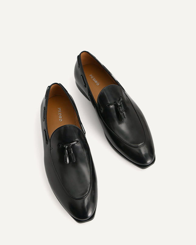 Leather Tasselled Loafers
