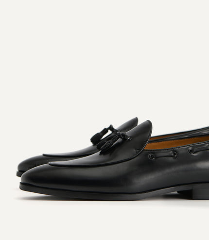 Leather Tasselled Loafers