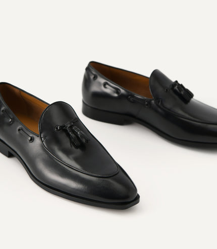 Leather Tasselled Loafers