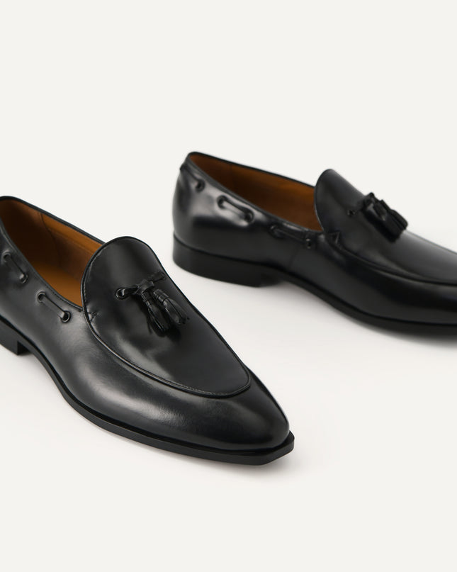 Leather Tasselled Loafers